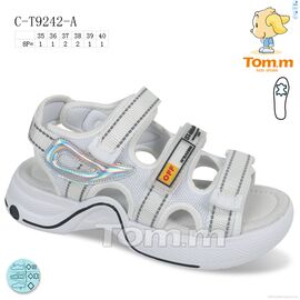 Фотография Босоножки детские летние Лето C-T9242-A (8 пар р.35-40) "TOM.M" недорого оптом от прямого поставщика