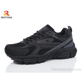 Кросівки жіночі модні Весна/осінь 107ДП black (8 пар р.37-41) "ROYYNA" недорого оптом від прямого постачальника
