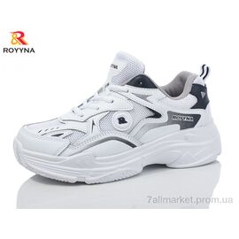 Кросівки жіночі модні Весна/осінь 113АП white (8 пар р.37-41) "ROYYNA" недорого оптом від прямого постачальника