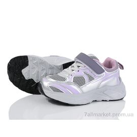 Фотография Кроссовки детские модные Весна/осень 2053-2F (8 пар р.26-31) "Kajila" недорого оптом от прямого поставщика