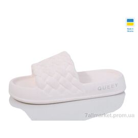 Шльопанці жіночі полегшені Літо ML2001 молочний (6 пар р.36-41) "M&L  Alex13" недорого оптом від прямого постачальника