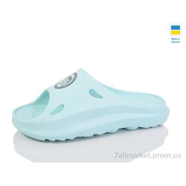 Шльопанці жіночі полегшені Літо ML2002 м'ята (6 пар р.36-41) "M&L  Alex13" недорого оптом від прямого постачальника