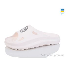 Шльопанці жіночі полегшені Літо ML2002 молочний (6 пар р.36-41) "M&L  Alex13" недорого оптом від прямого постачальника