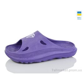 Шльопанці жіночі полегшені Літо ML2002 бузок (6 пар р.36-41) "M&L  Alex13" недорого оптом від прямого постачальника