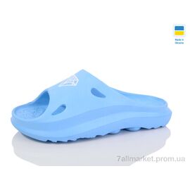 Шльопанці жіночі полегшені Літо ML2002 блакитний (6 пар р.36-41) "M&L  Alex13" недорого оптом від прямого постачальника