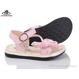 Фотография Босоножки детские летние Лето S168 pink (10 пар р.22-26) "Jibukang" недорого оптом от прямого поставщика