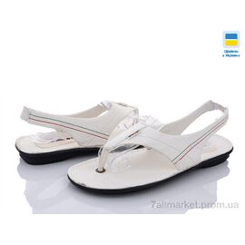 Фотография Сандалии мужские летние Лето B&R03 бел. (8 пар р.40-45) "Lvovbaza" недорого оптом от прямого поставщика