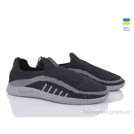 Фотография Кроссовки мужские модные Лето Paolla К1 чорний (8 пар р.40-45) "Lvovbaza" недорого оптом от прямого поставщика