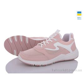 Фотография Кроссовки женские модные Весна/осень W02 рожевий (8 пар р.36-41) "Lvovbaza" недорого оптом от прямого поставщика