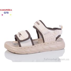 Фотография Сандалии детские летние Лето X8505-6 (10 пар р.32-37) "GFB-Канарейка" недорого оптом от прямого поставщика
