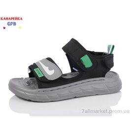 Фотография Сандалии детские летние Лето X8506-2 (10 пар р.32-37) "GFB-Канарейка" недорого оптом от прямого поставщика