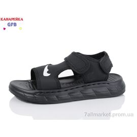 Фотография Сандалии детские летние Лето X8507-1 (10 пар р.32-37) "GFB-Канарейка" недорого оптом от прямого поставщика