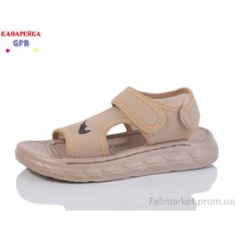 Фотография Сандалии детские летние Лето X8507-4 (10 пар р.32-37) "GFB-Канарейка" недорого оптом от прямого поставщика