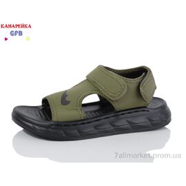 Фотография Сандалии детские летние Лето X8507-5 (10 пар р.32-37) "GFB-Канарейка" недорого оптом от прямого поставщика