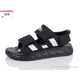 Фотография Сандалии детские летние Лето X8508-1 (10 пар р.32-37) "GFB-Канарейка" недорого оптом от прямого поставщика