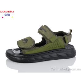 Сандалії дитячі літні Літо X8502-5 (10 пар р.32-37) "GFB-Канарейка" недорого оптом від прямого постачальника