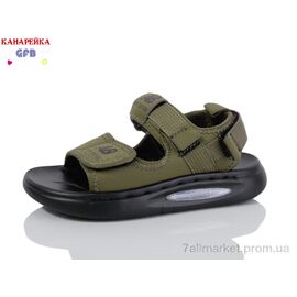 Фотография Сандалии детские летние Лето Y7503-5 (10 пар р.26-30) "GFB-Канарейка" недорого оптом от прямого поставщика