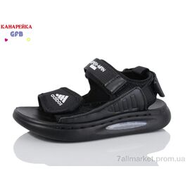 Фотография Сандалии детские летние Лето Y7502-1 (10 пар р.26-30) "GFB-Канарейка" недорого оптом от прямого поставщика