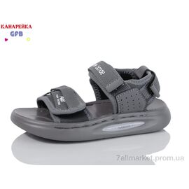 Фотография Сандалии детские летние Лето Y7505-3 (10 пар р.26-30) "GFB-Канарейка" недорого оптом от прямого поставщика