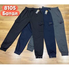 Спортивні штани чоловічі, батал розміри 3XL-7XL (3 кв) "STELLA" недорого від прямого постачальника