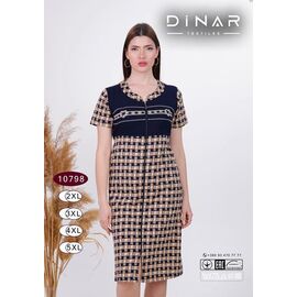 Халат жіночий DO10798 beige р.2XL-5XL "Annet" недорого оптом від прямого постачальника