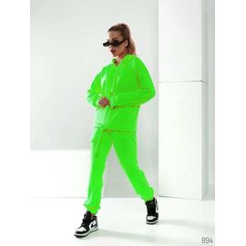 Костюм спортивний жіночий теплий 894 l.green р.36-42 "DORA" недорого оптом від прямого постачальника