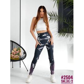 Фотография Женские утягивающие лосины с высокой посадкой размерный ряд SM и LXL "PARTNERS" недорого от прямого поставщика