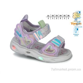 Босоніжки дитячі літні Літо 50985B LED (8 пар р.21-26) "TOM.M" недорого оптом від прямого постачальника