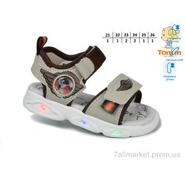Сандалії дитячі літні Літо 50989K LED (8 пар р.21-26) "TOM.M" недорого оптом від прямого постачальника