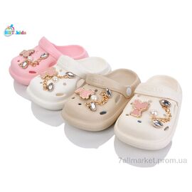 Фотография Кроксы детские летние Лето A9161-2 mix (24 пар р.24-29) "BBT" недорого оптом от прямого поставщика