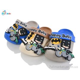 Фотография Кроксы детские летние Лето A9167-1 mix (24 пар р.18-23) "BBT" недорого оптом от прямого поставщика