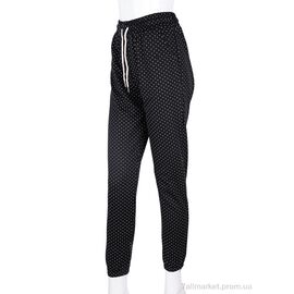 Фотография Женские брюки Лето 4000-4905-1 black (5 шт. р.сетка M-3XL) "Мир" недорого оптом от прямого поставщика