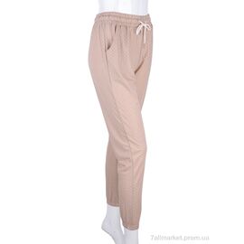 Фотография Женские брюки Лето 4000-4905-5 beige (5 шт. р.сетка M-3XL) "Мир" недорого оптом от прямого поставщика