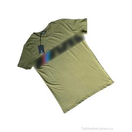 Футболка чоловіча Літо A001-5 khaki (4 шт. р.сіткаM-2XL) "Verton" недорого оптом від прямого постачальника