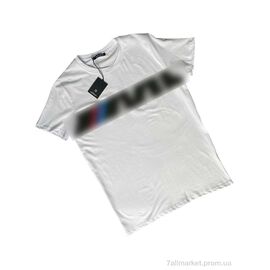 Футболка чоловіча Літо A001-8 white (4 шт. р.сіткаM-2XL) "Verton" недорого оптом від прямого постачальника