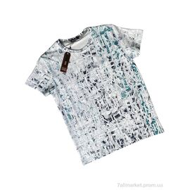 Футболка чоловіча Літо A002-2 white (4 шт. р.сіткаM-2XL) "Verton" недорого оптом від прямого постачальника