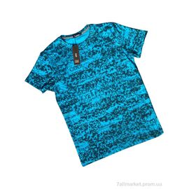 Футболка чоловіча Літо A002-7 blue (4 шт. р.сіткаM-2XL) "Verton" недорого оптом від прямого постачальника