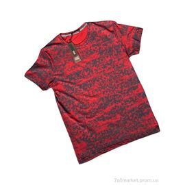 Футболка чоловіча Літо A002-9 red (4 шт. р.сіткаM-2XL) "Verton" недорого оптом від прямого постачальника