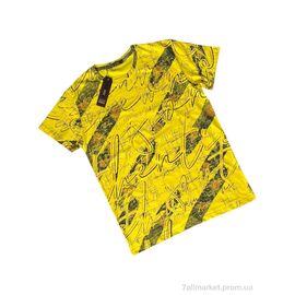 Футболка чоловіча Літо A003-1 yellow (4 шт. р.сіткаM-2XL) "Verton" недорого оптом від прямого постачальника