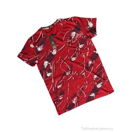 Фотография Футболка мужская Лето A003-3 red (4 шт. р.сетка M-2XL) "Verton" недорого оптом от прямого поставщика