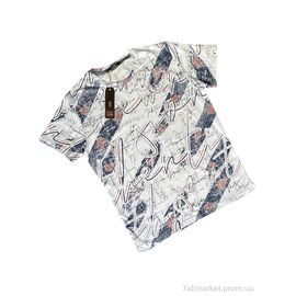 Фотография Футболка мужская Лето A003-4 white (4 шт. р.сетка M-2XL) "Verton" недорого оптом от прямого поставщика