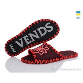 Фотография Тапки женские для дома Весна/осень 285W бордо (9 пар р.36-41) "Active" недорого оптом от прямого поставщика