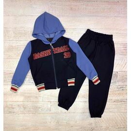 Костюм дитячий спортивний на хлопчика 2502 blue р.98-122 "LIMA SPORT" недорого оптом від прямого постачальника