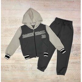 Костюм дитячий спортивний на хлопчика 2502 grey р.98-122 "LIMA SPORT" недорого оптом від прямого постачальника