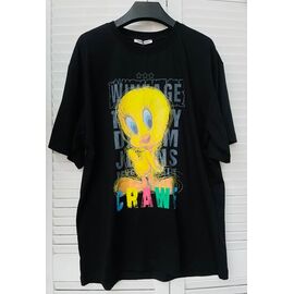 Фотография Футболка женская 2148 black р.one size "Karon" недорого оптом от прямого поставщика