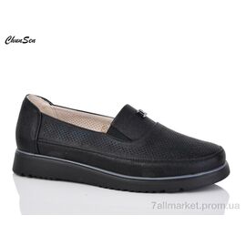 Фотография Туфли женские стильные Весна/осень X329-1 (8 пар р.37-42) "Chunsen" недорого оптом от прямого поставщика