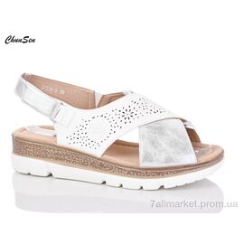 Босоніжки жіночі літні Літо 37318-3 (8 пар р.37-42) "Chunsen" недорого оптом від прямого постачальника