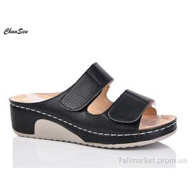 Шльопанці жіночі полегшені Літо 2558-1 (8 пар р.37-42) "Chunsen" недорого оптом від прямого постачальника