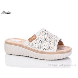 Шльопанці жіночі полегшені Літо 37217-7 (8 пар р.36-41) "Chunsen" недорого оптом від прямого постачальника