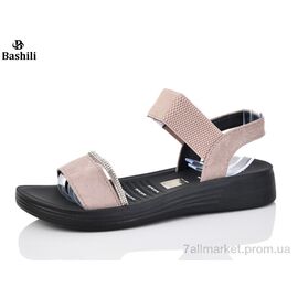 Босоніжки жіночі літні Літо H53A19-11 (8 пар р.36-41) "Башили" недорого оптом від прямого постачальника